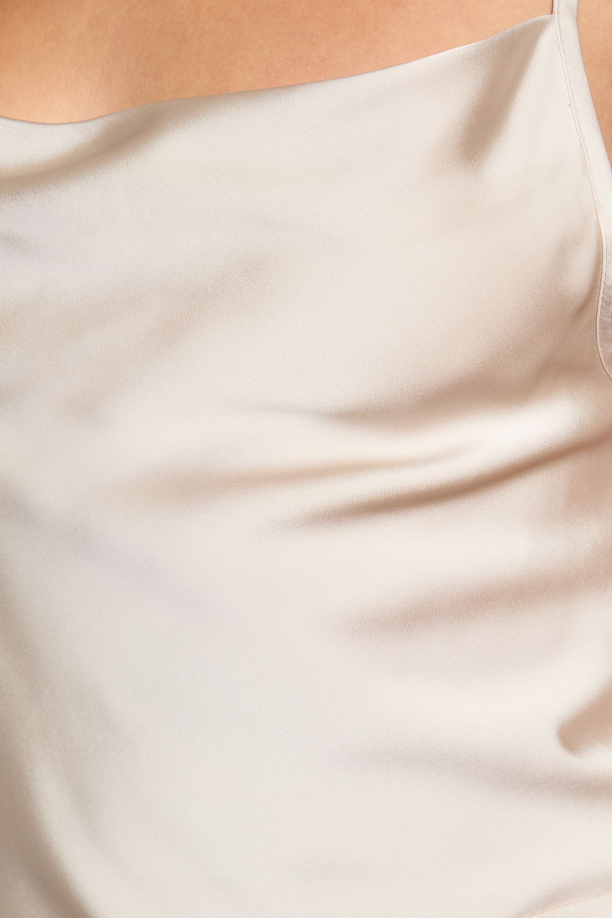 Coast Teen Cowl Front Waterfall Skirt Bridesmaid Dress Champagne image 5