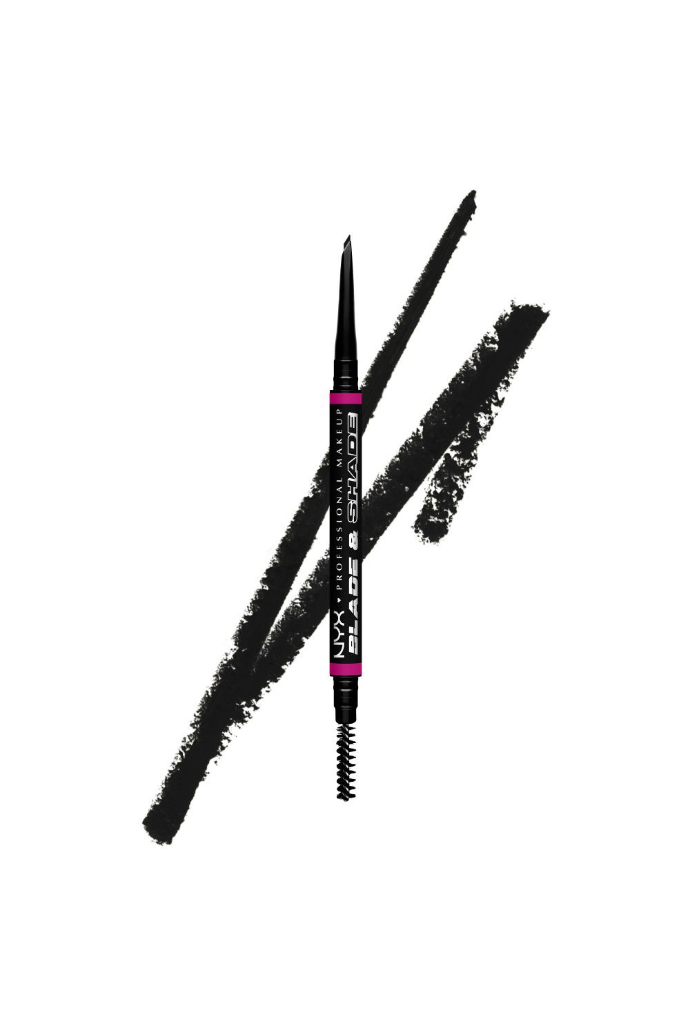 NYX Professional Makeup Blade & Shade, Nano Brow Mechanical Pencil 0.06g Black image 1