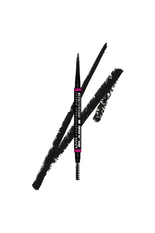 NYX Professional Makeup Blade & Shade, Nano Brow Mechanical Pencil 0.06g Black