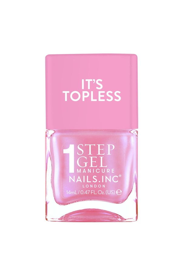 Nails Inc Topless Nail Varnish 14ml Addison