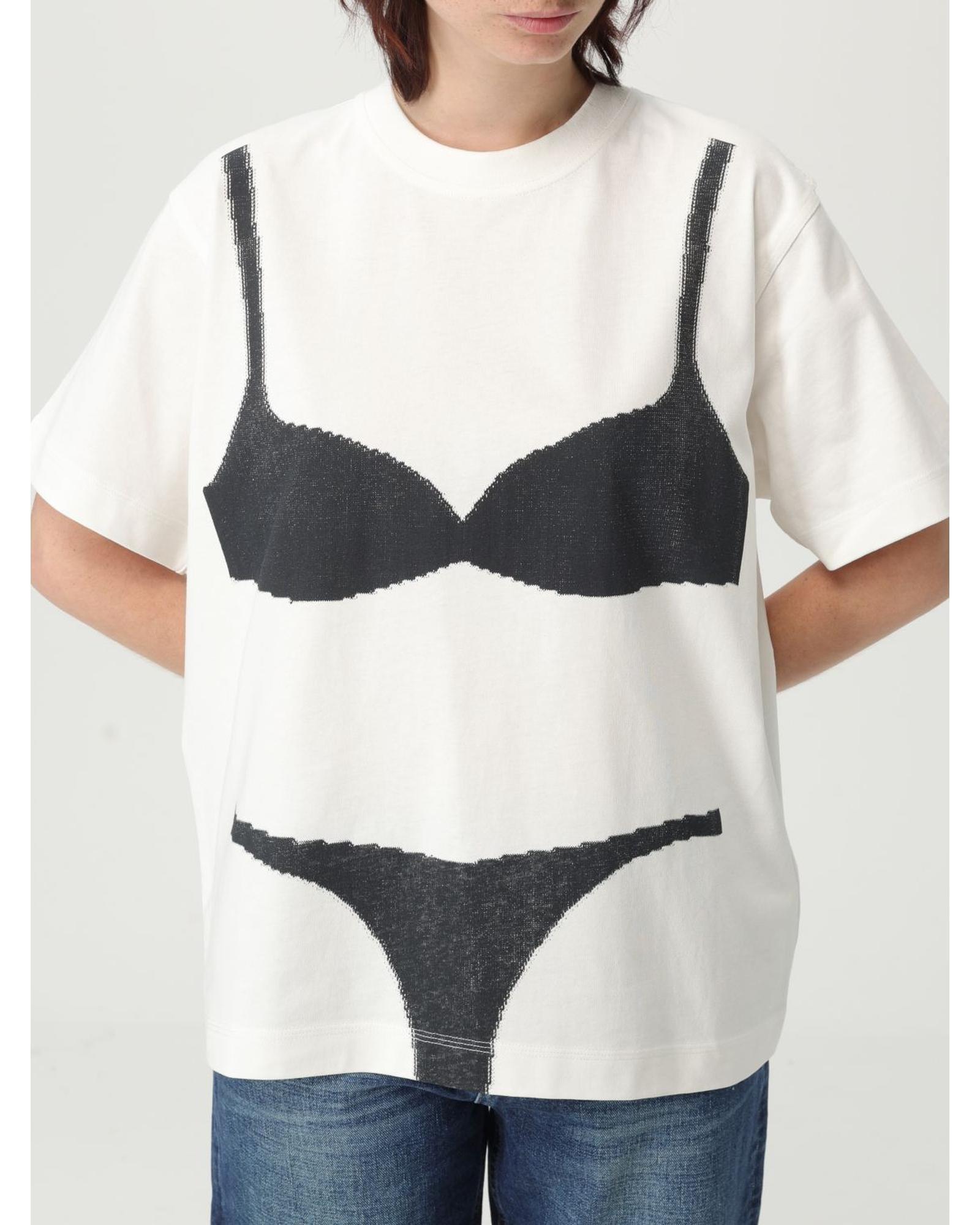 Marc Jacobs Graphic Underwear Tee Wo - White image 4