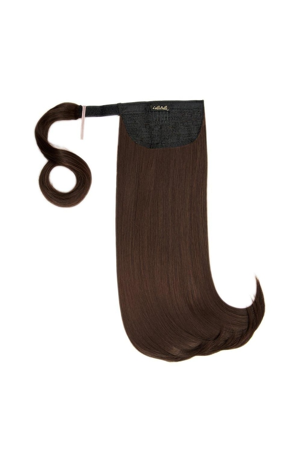 Lullabellz Mini Grande 18" 90s Bounce Wraparound Pony Choc Brown