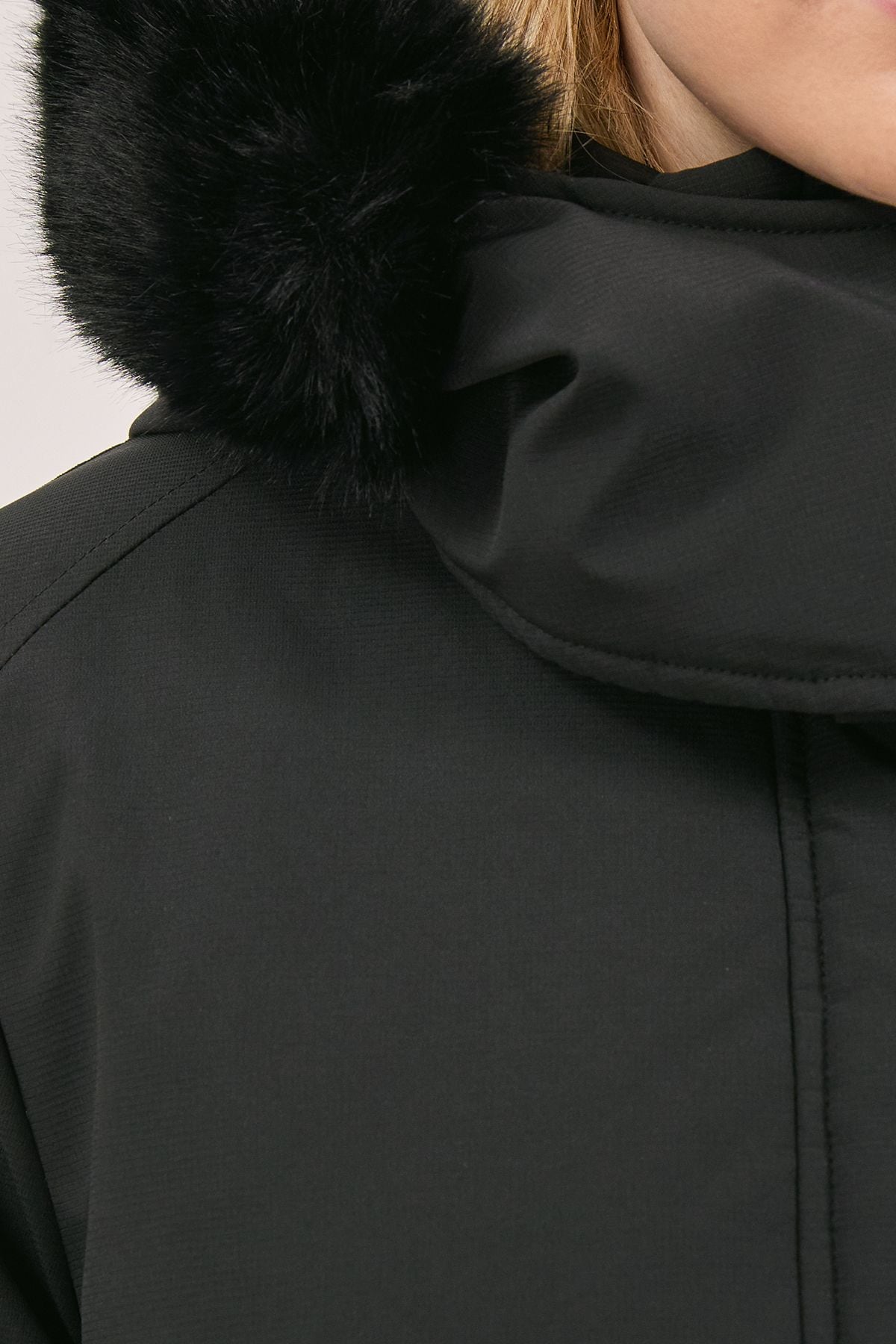 Dorothy Perkins Glam Padded Parka Black image 5