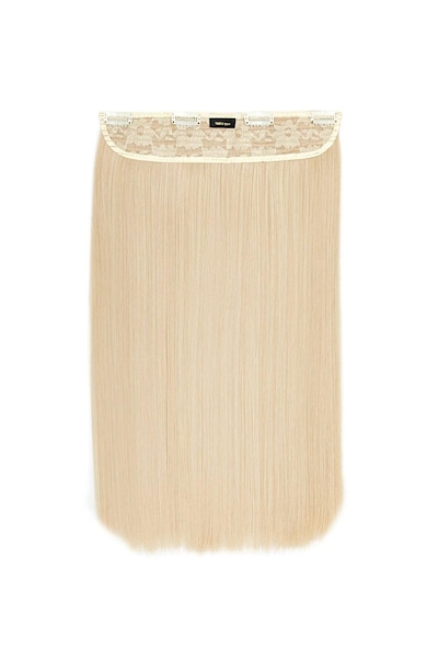 Lullabellz Thick 18 1 Piece Straight Clip In Hair Extensions Light Blonde