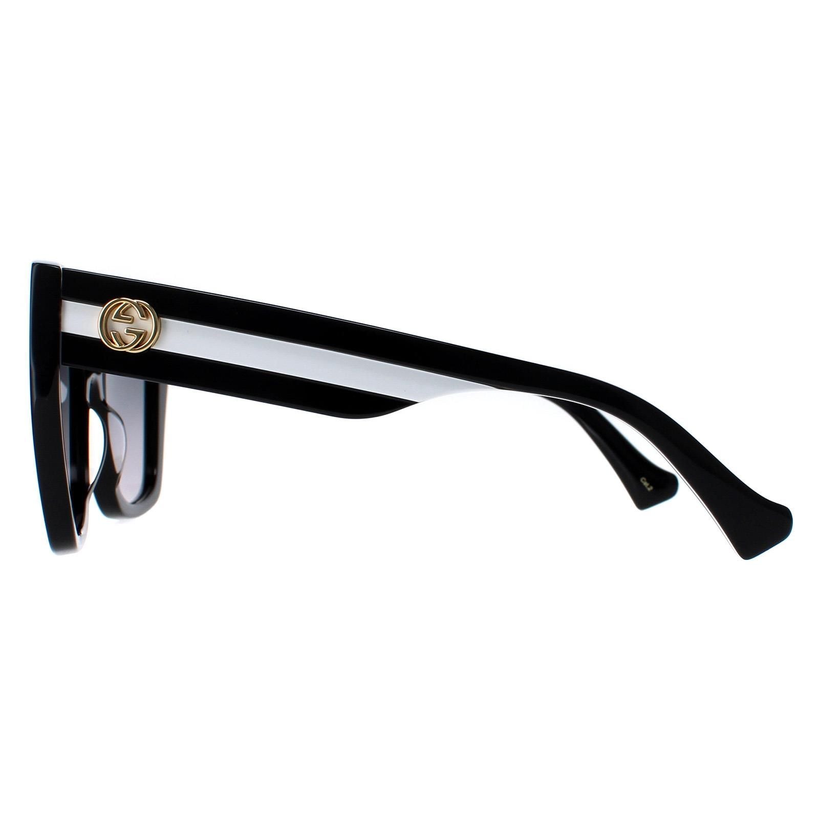 Gucci Square Black Grey Gradient GG1300S image 3