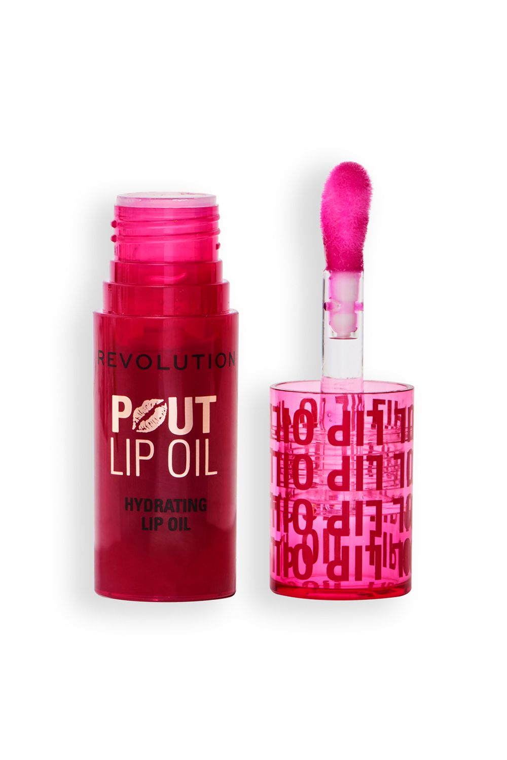 Revolution Pout Lip Oil Cherry Red image 1