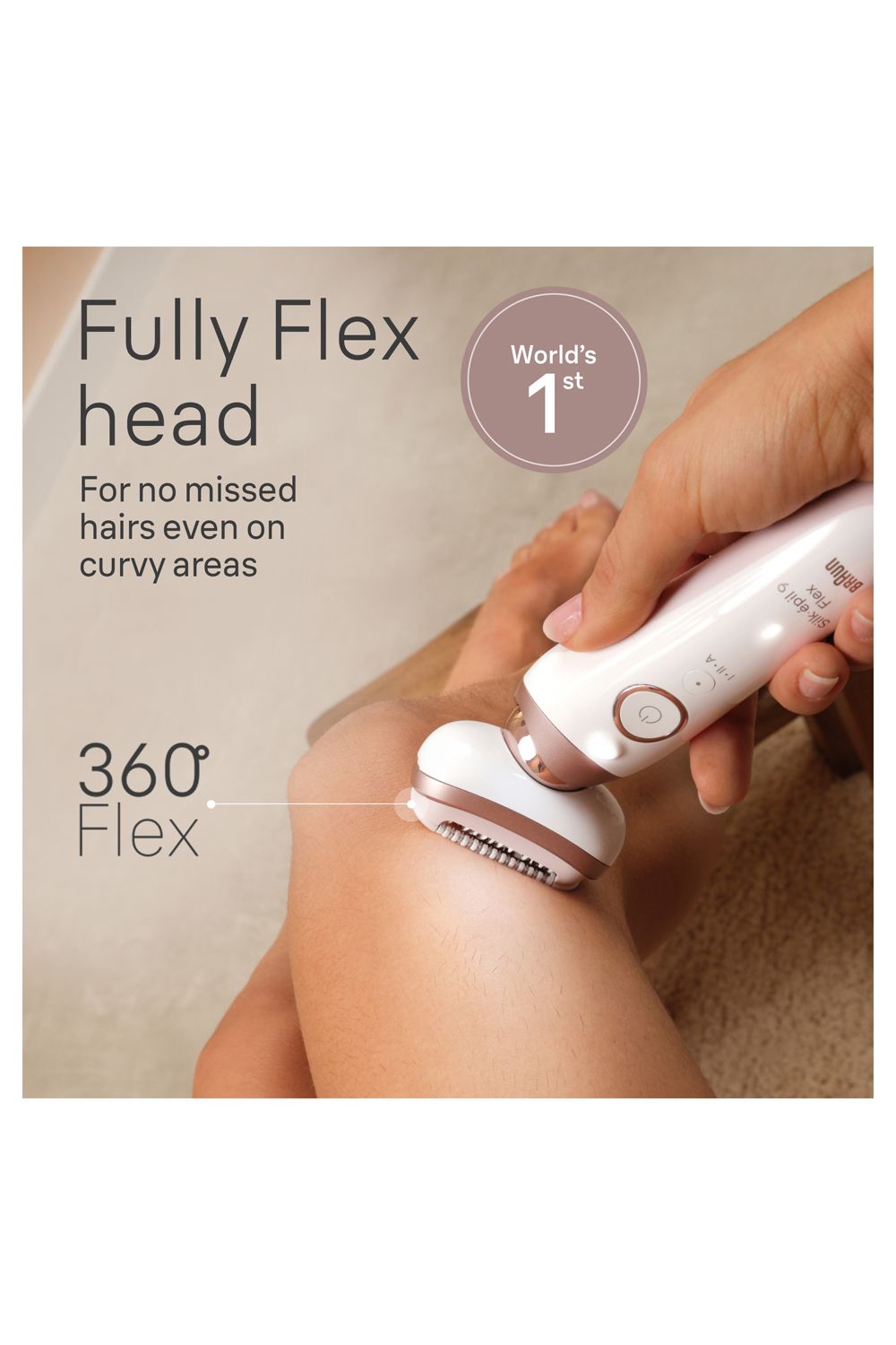 Braun Slk-epi 9 Flex SE9-060 Epilator Multi image 3