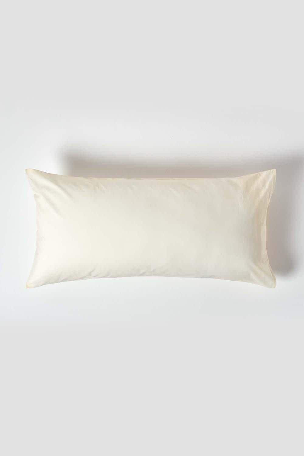 Homescapes Egyptian Cotton Housewife Pillowcase 200 TC, King Size image 1