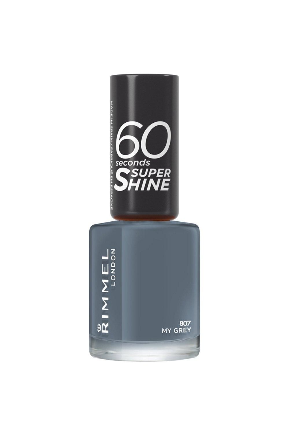 Rimmel London Rita Ora 60 Seconds Nail Polish My Grey image 1