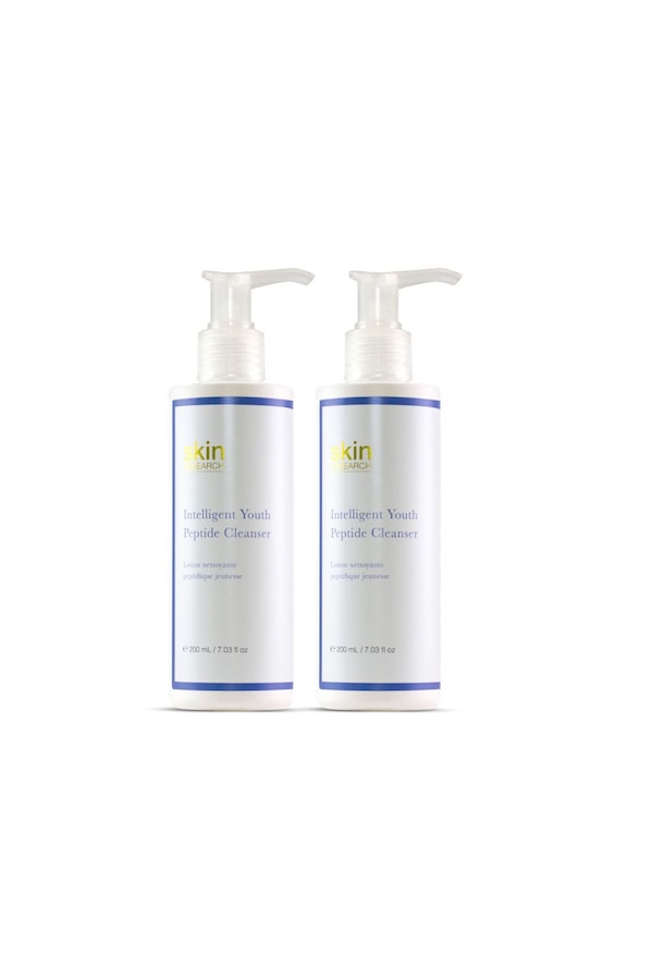 Skin Research Youth Peptide Cleanser Duo Pack 2 x 200ml Duo Pack
