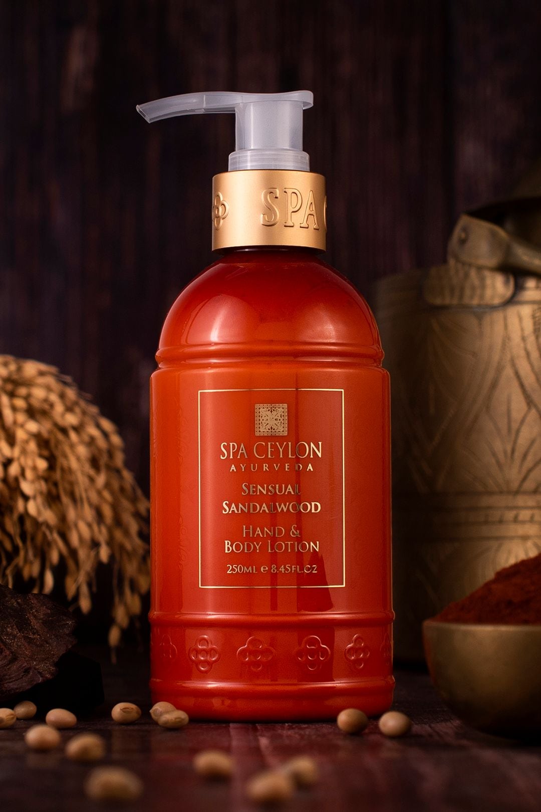 Spa Ceylon Sensual Sandalwood Hand & Body Lotion 250ml image 2