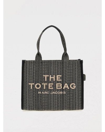 Marc Jacobs The Tote Bag Signature Canvas Wo - Beige Handbags