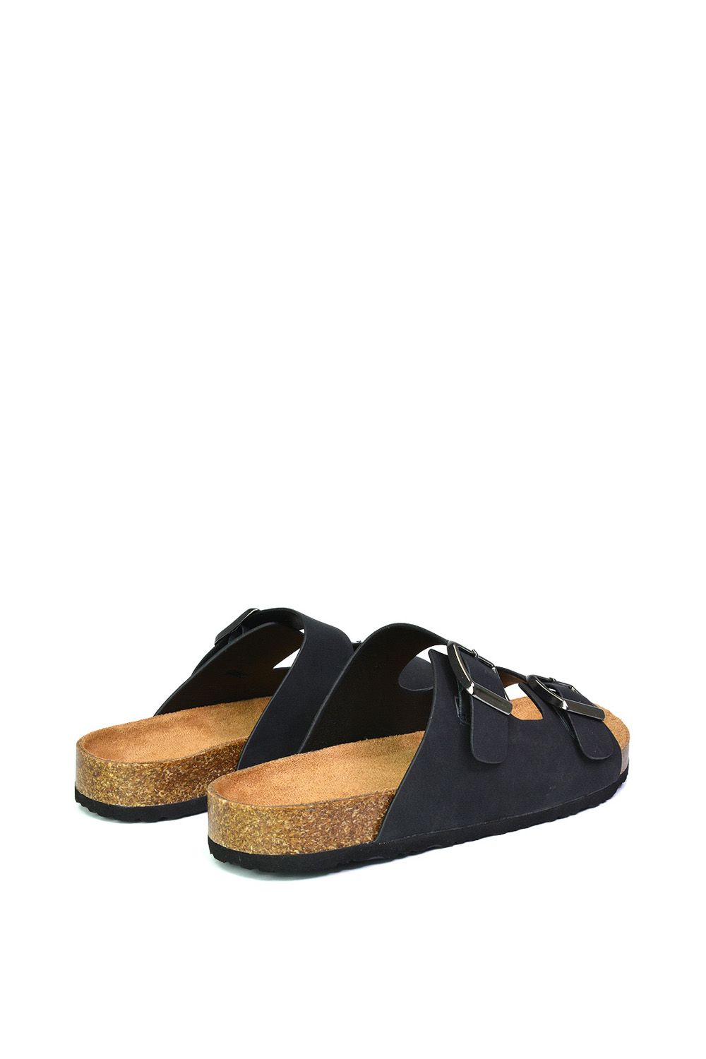 XY London 'Star' Double Strap Buckle Up Summer Slip On Flat Sandals image 5