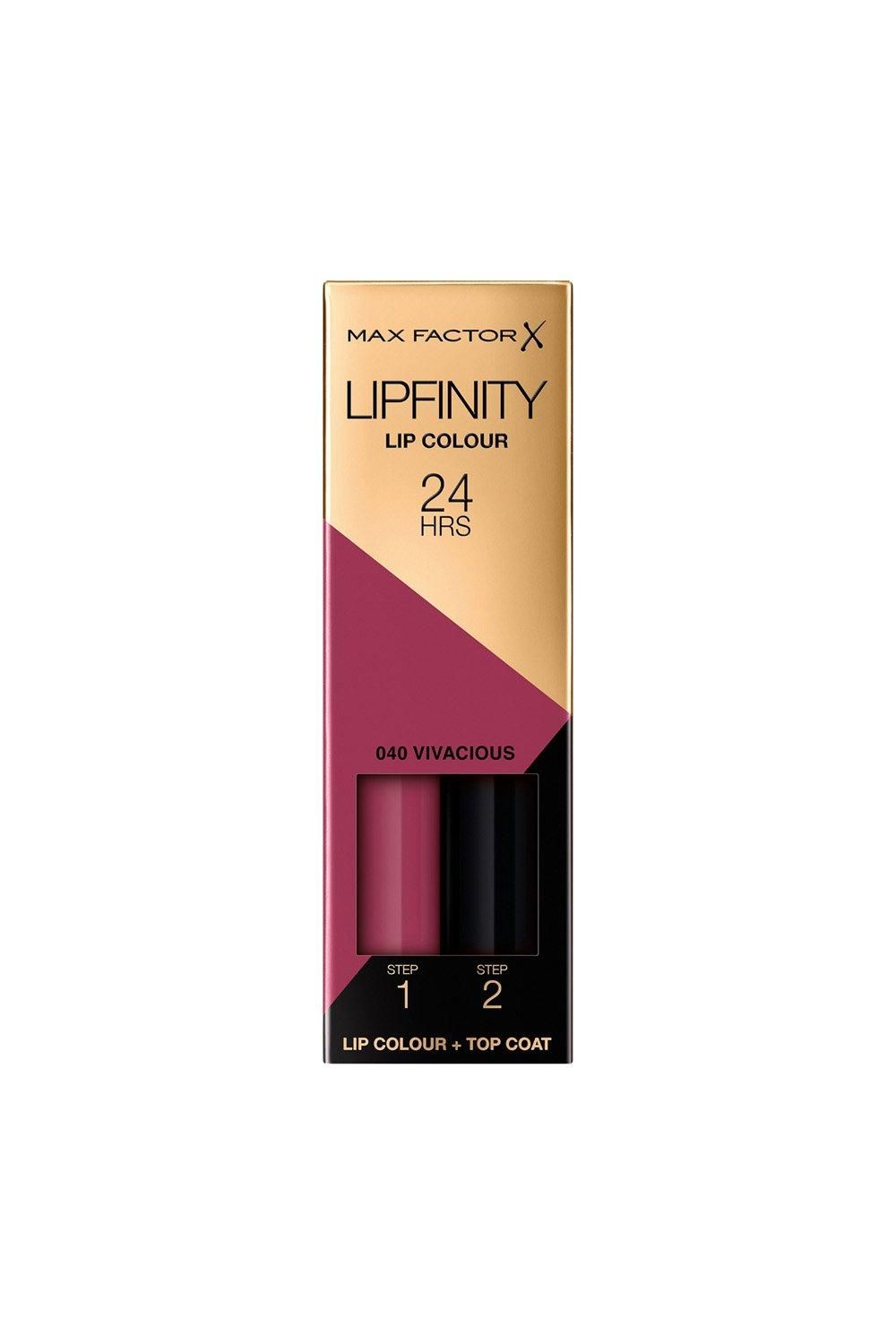 Max Factor Lipfinity 2-Step Long Lasting Lipstick Vivacious image 2