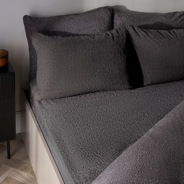 OHS Teddy Fleece Thermal Fitted Bed Sheet