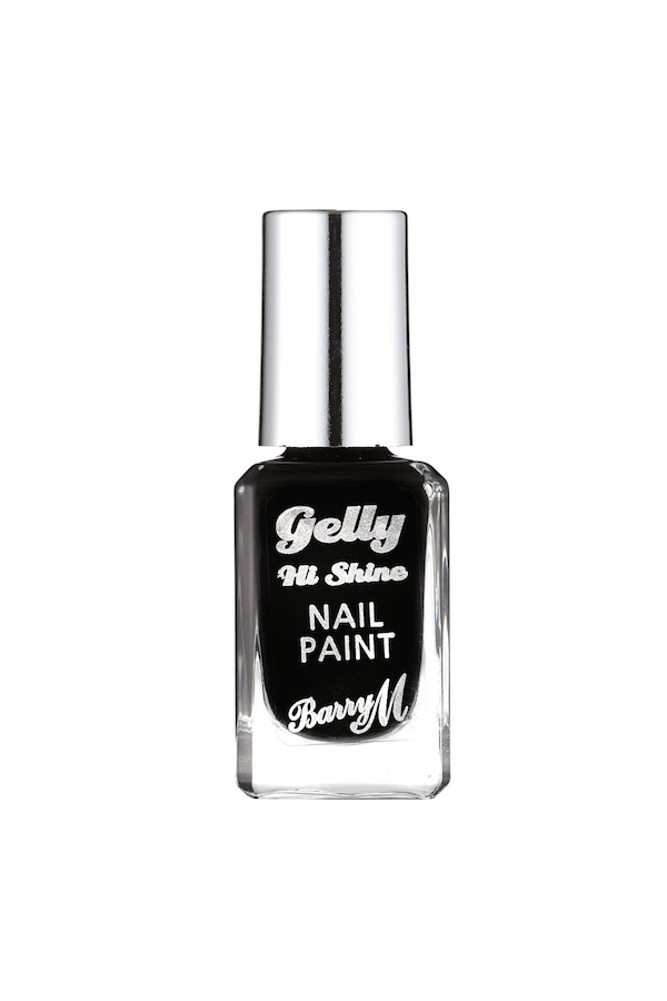 Barry M Cosmetics Gelly Hi Shine Nail Paint Black Forest