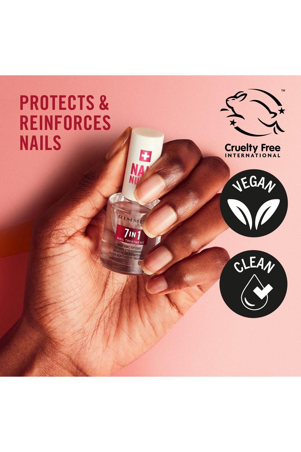Rimmel London Nail Care 7 in 1 Multi Benefit Base & Top Coat Multi image 4