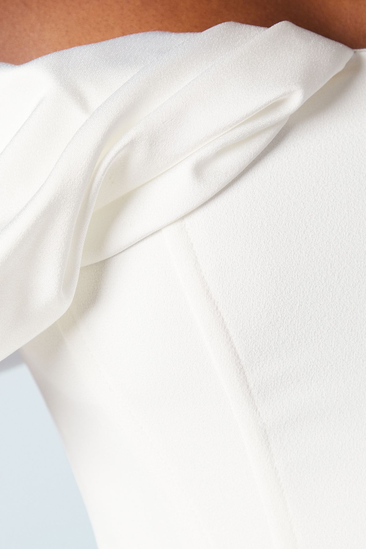 Coast Volume Sleeve Corset Column Wedding Dress Ivory image 5