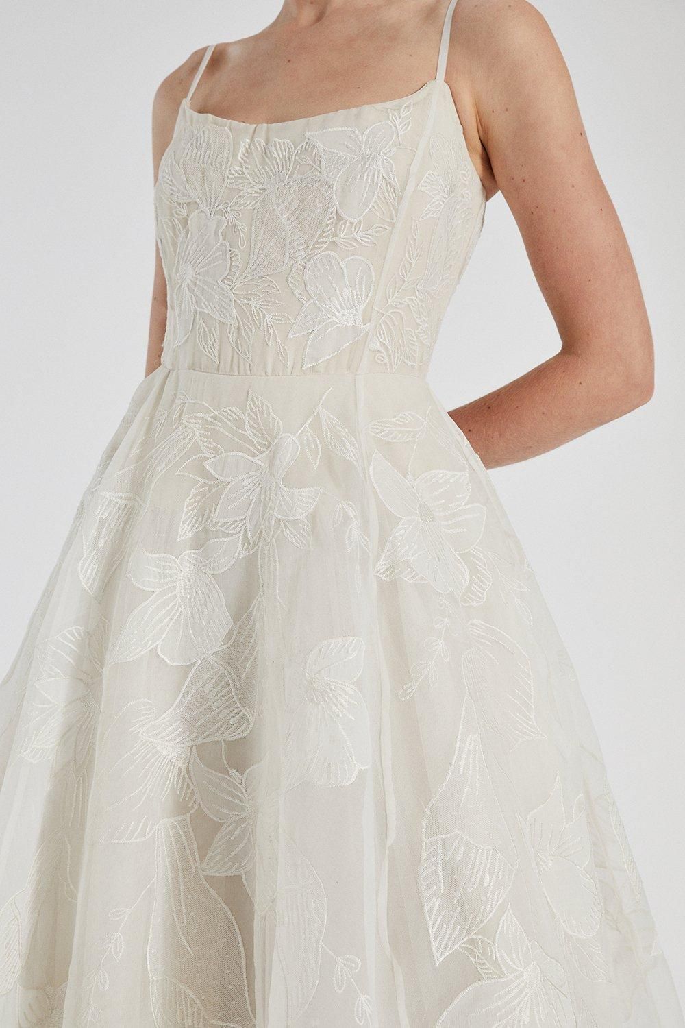 Coast RSN Inspired Corset Maxi Wedding Dress Ivory image 3