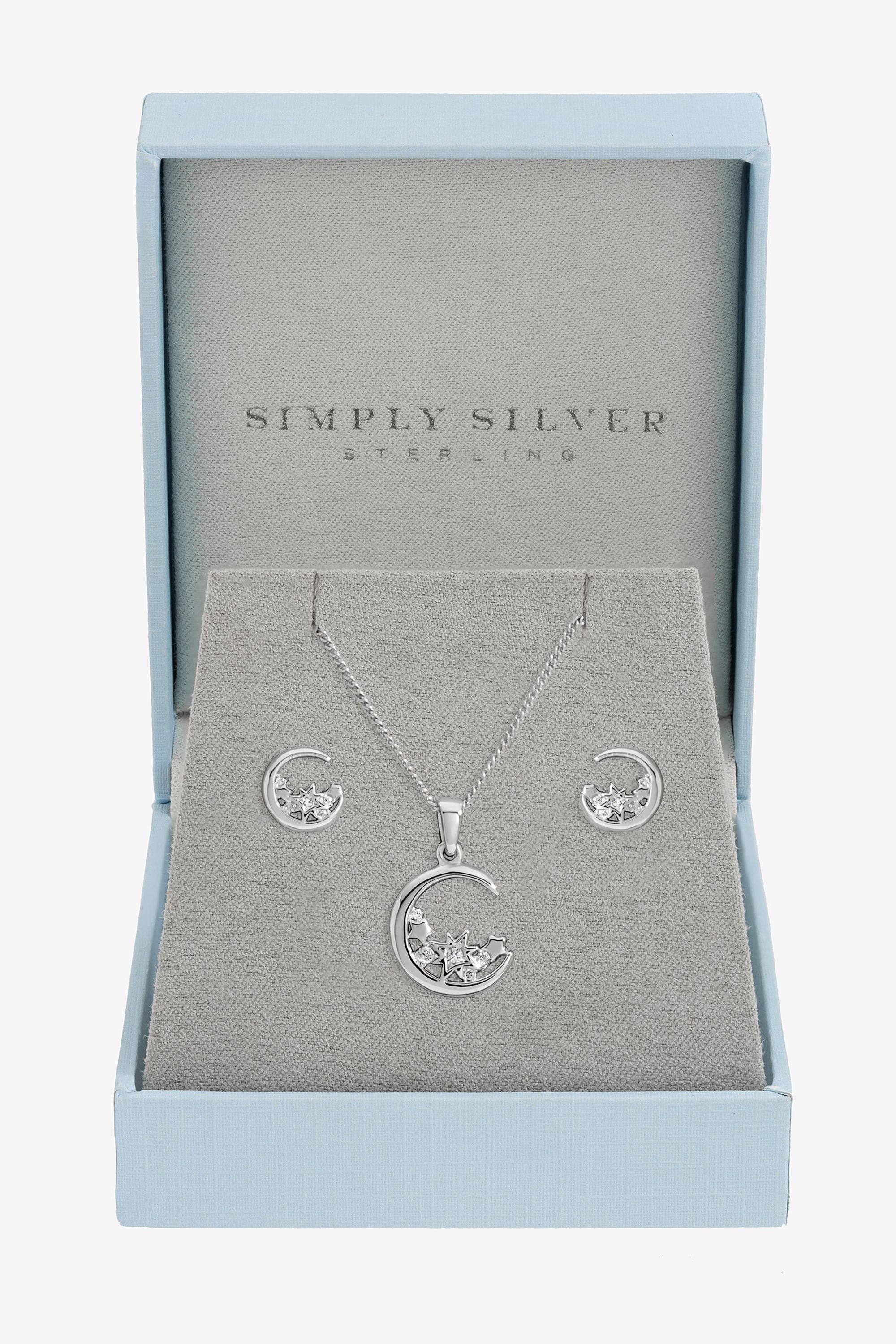 Inicio Sterling Silver Plated Celestial Set - Gift Box image 1