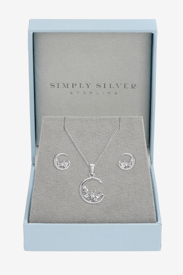 Inicio Sterling Silver Plated Celestial Set - Gift Box