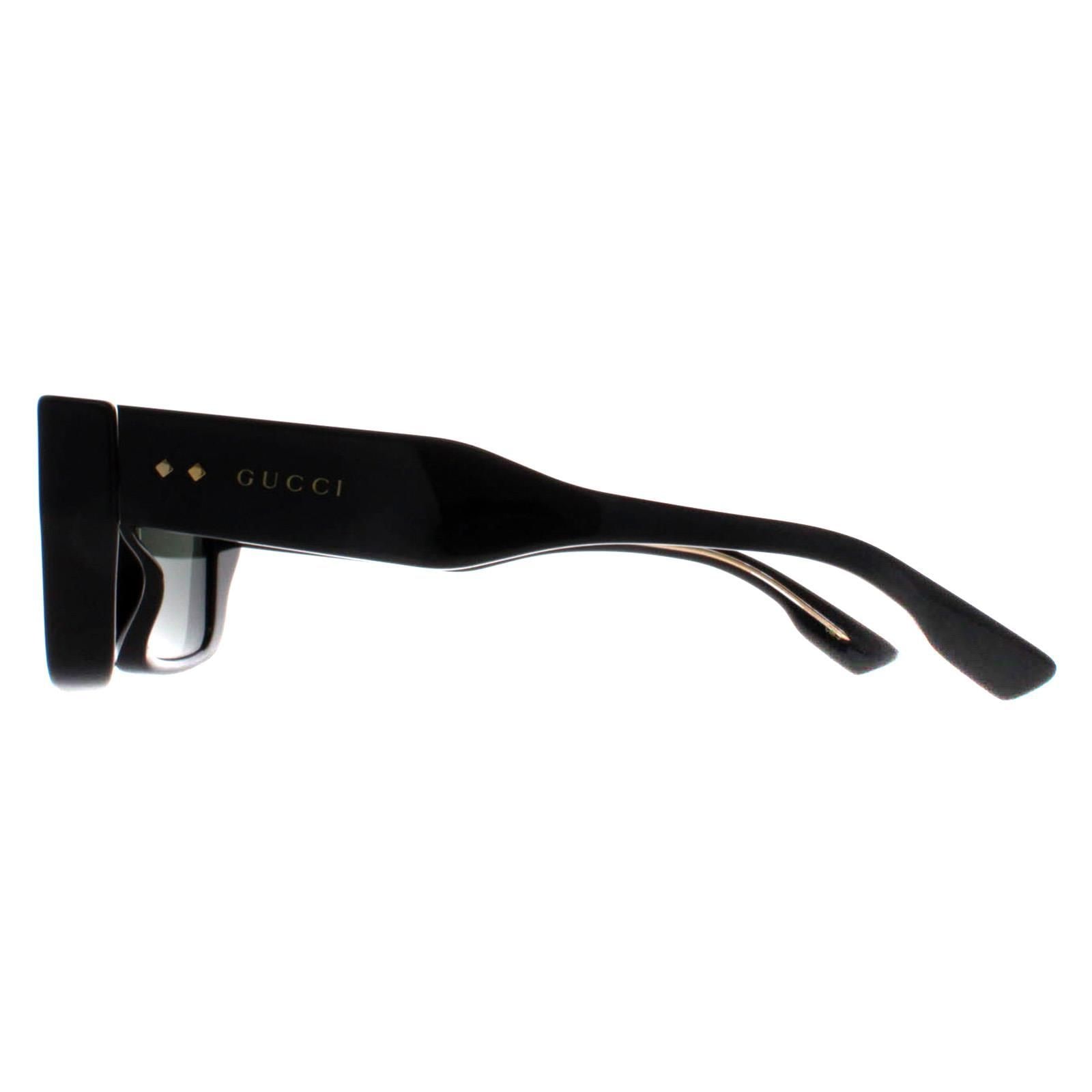 Gucci Rectangle Black Grey GG1529S image 4