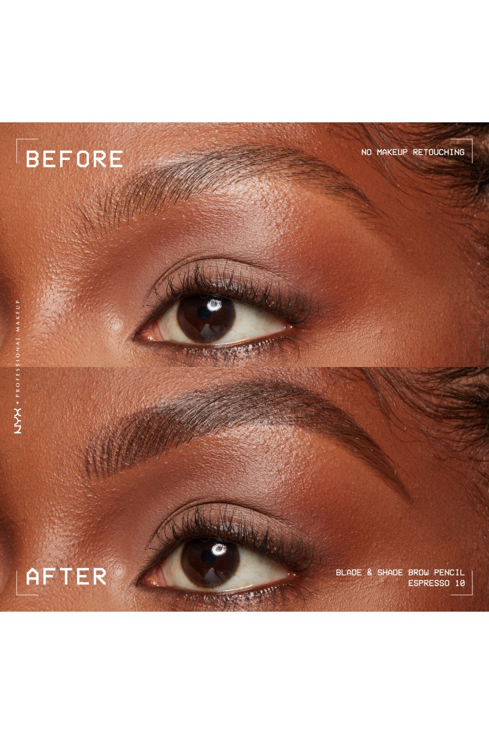 NYX Professional Makeup Blade & Shade, Nano Brow Mechanical Pencil 0.06g Espresso image 8