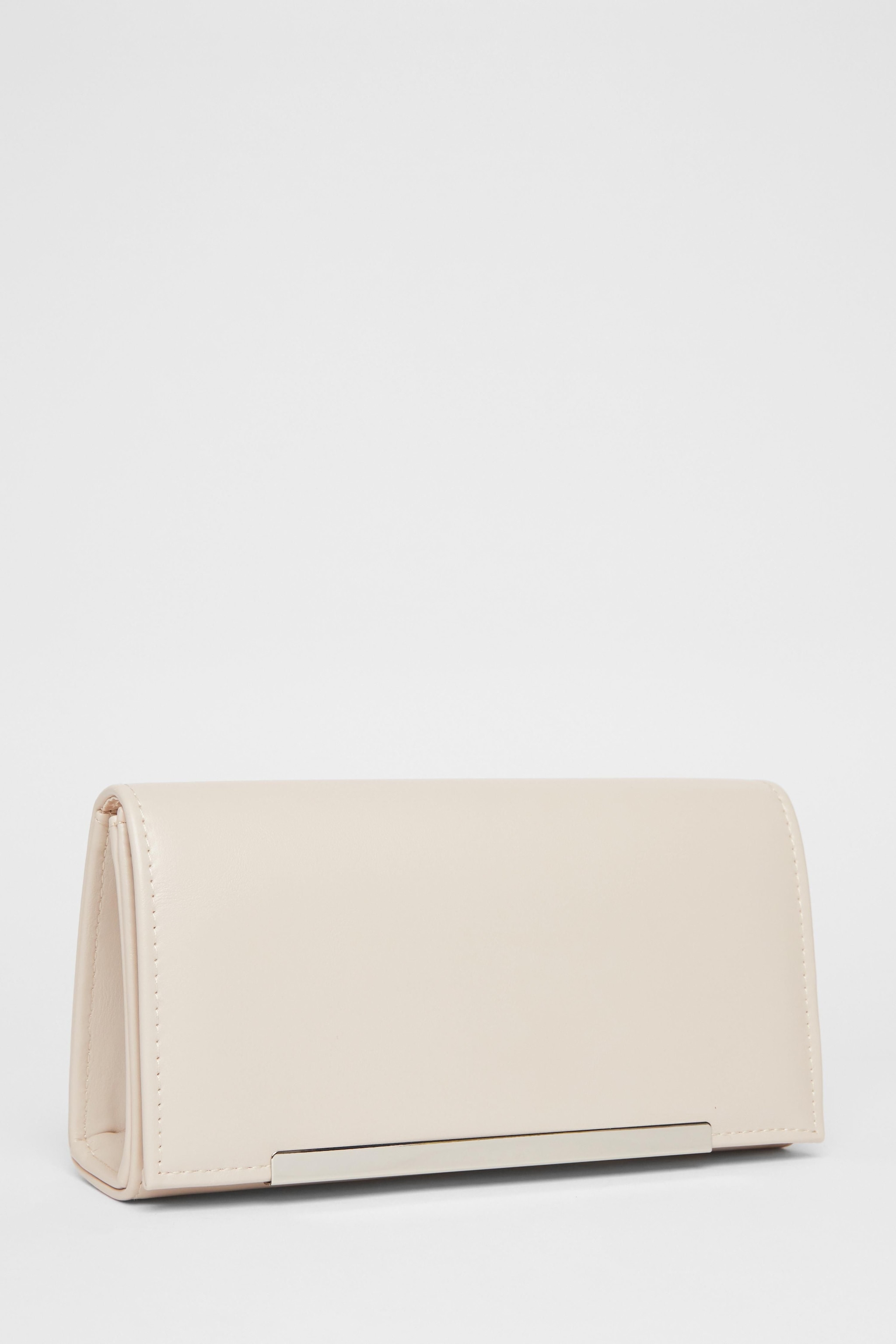 Quiz Nude Long Clutch Bag image 1