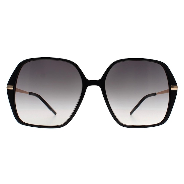 Hugo Boss Square Black Gold Grey Gradient BOSS 1660/S