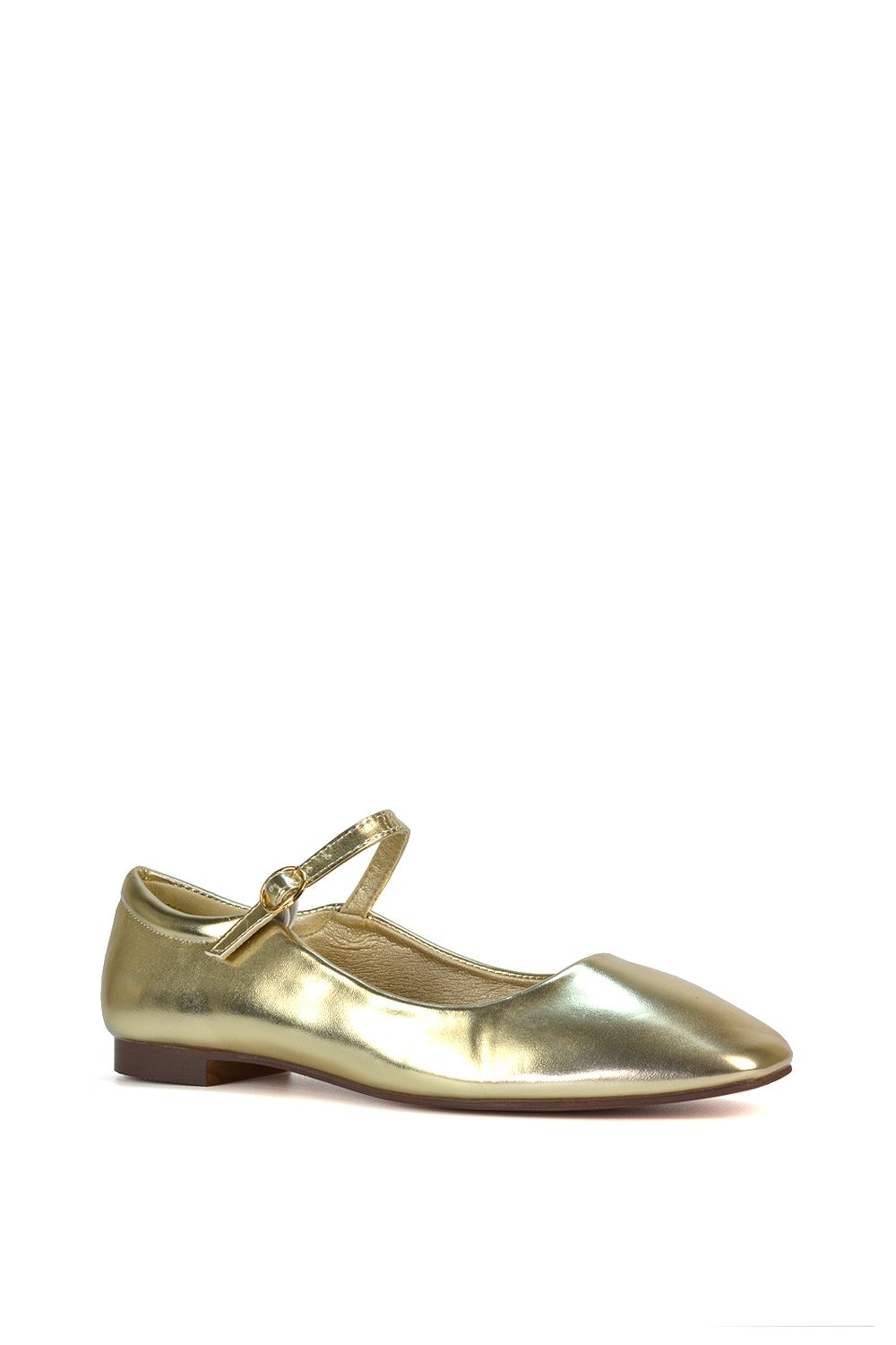 XY London 'Allegra' Mary Jane Square Toe Ballet Shoes image 2