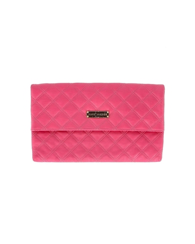 Marc Jacobs Preloved Quilted Leather Clutch Wo - Pink Clutches