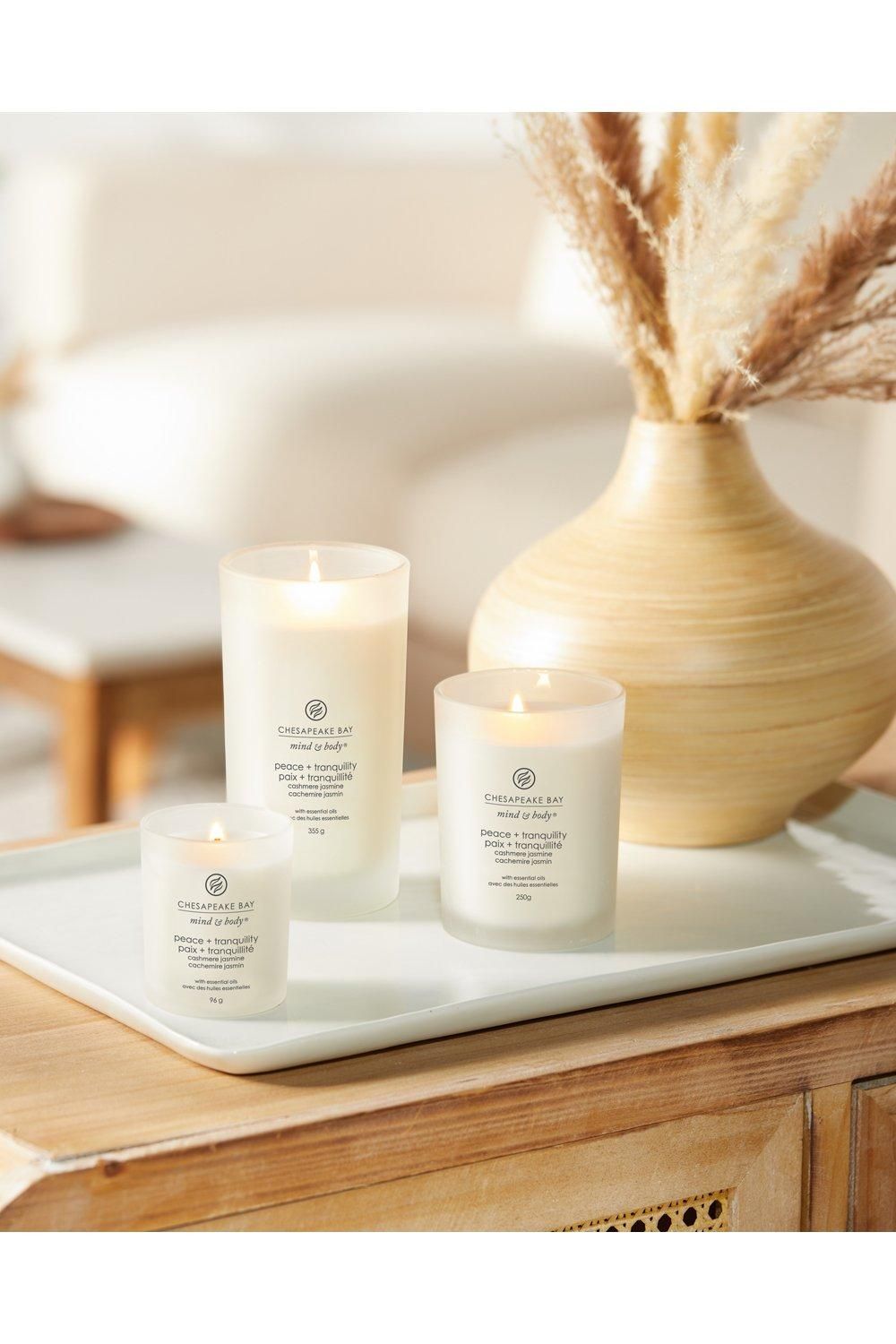 Chesapeake Bay Peace + Tranquility Small Candle White image 4