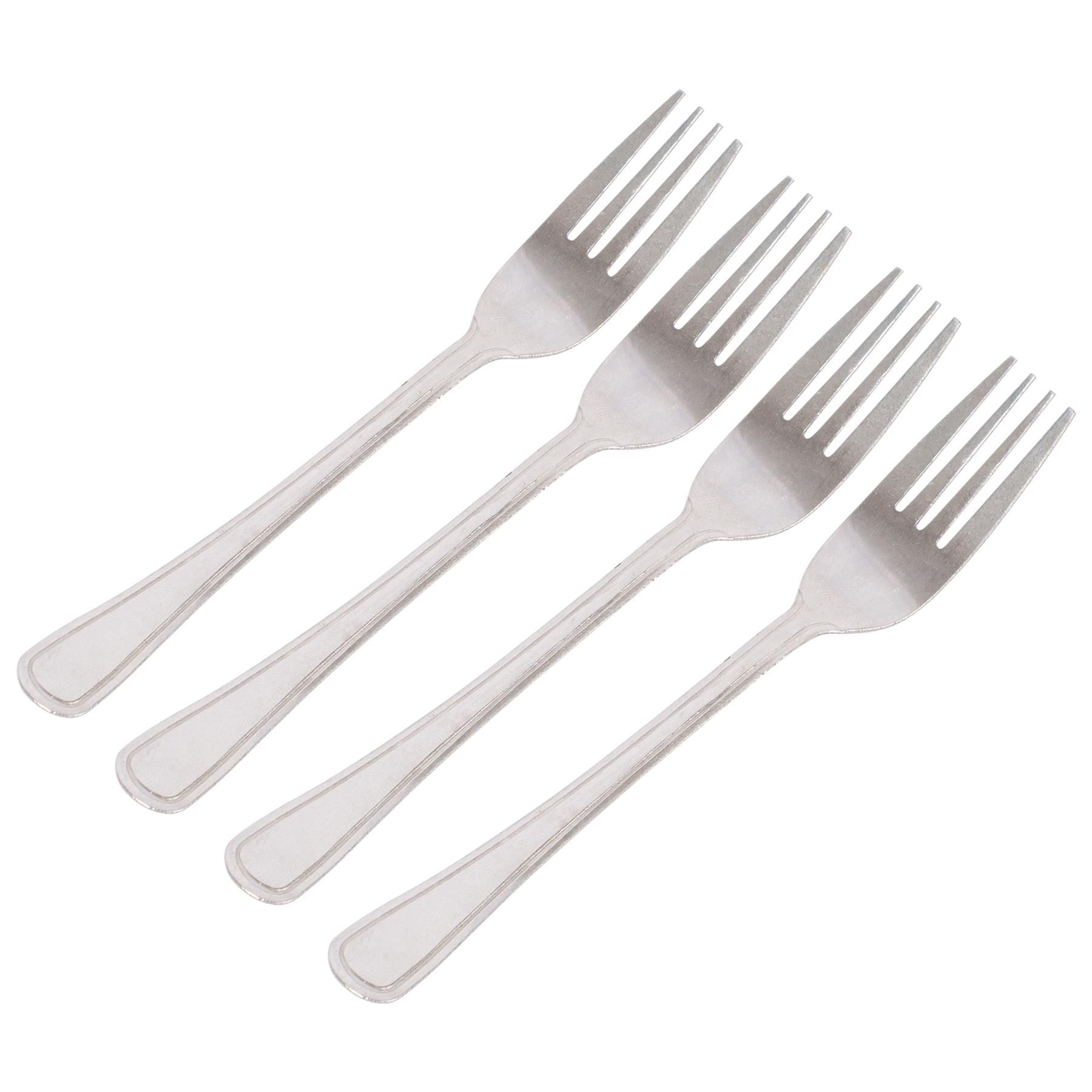 Ashley Stainless Steel Dinner Forks - Pack of 4 image 1