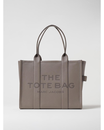 Marc Jacobs The Tote Bag Leather Tote Wo - Grey
