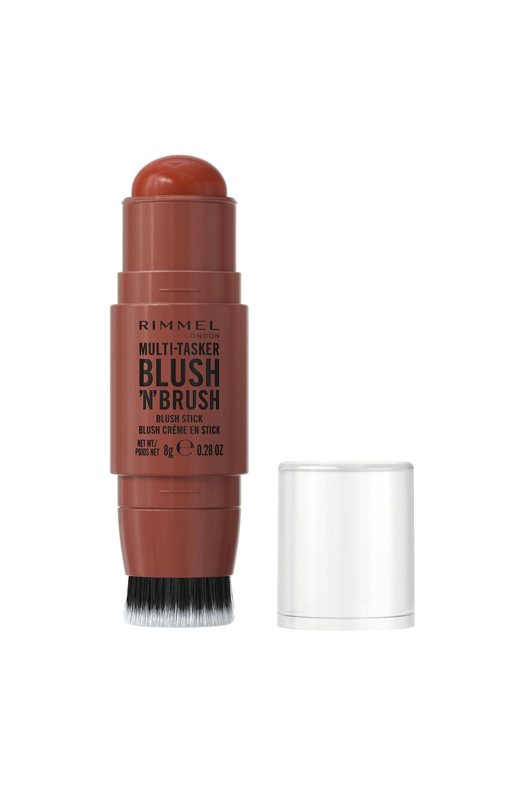 Rimmel London Multi-Tasker Blush'N'Brush Stick 8g Roasted Peach image 1