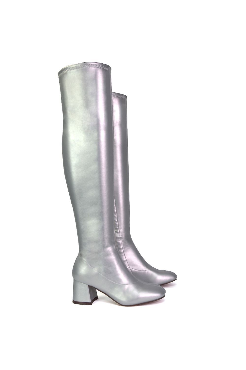 XY London 'Emmett' Over The Knee High Boots image 3