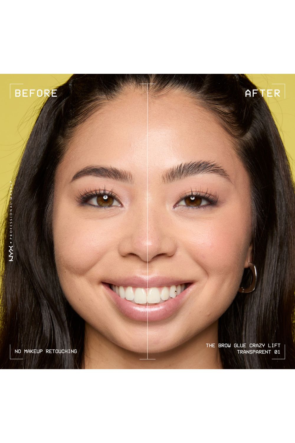 NYX Professional Makeup The Brow Super Glue 7ml Transparent image 5