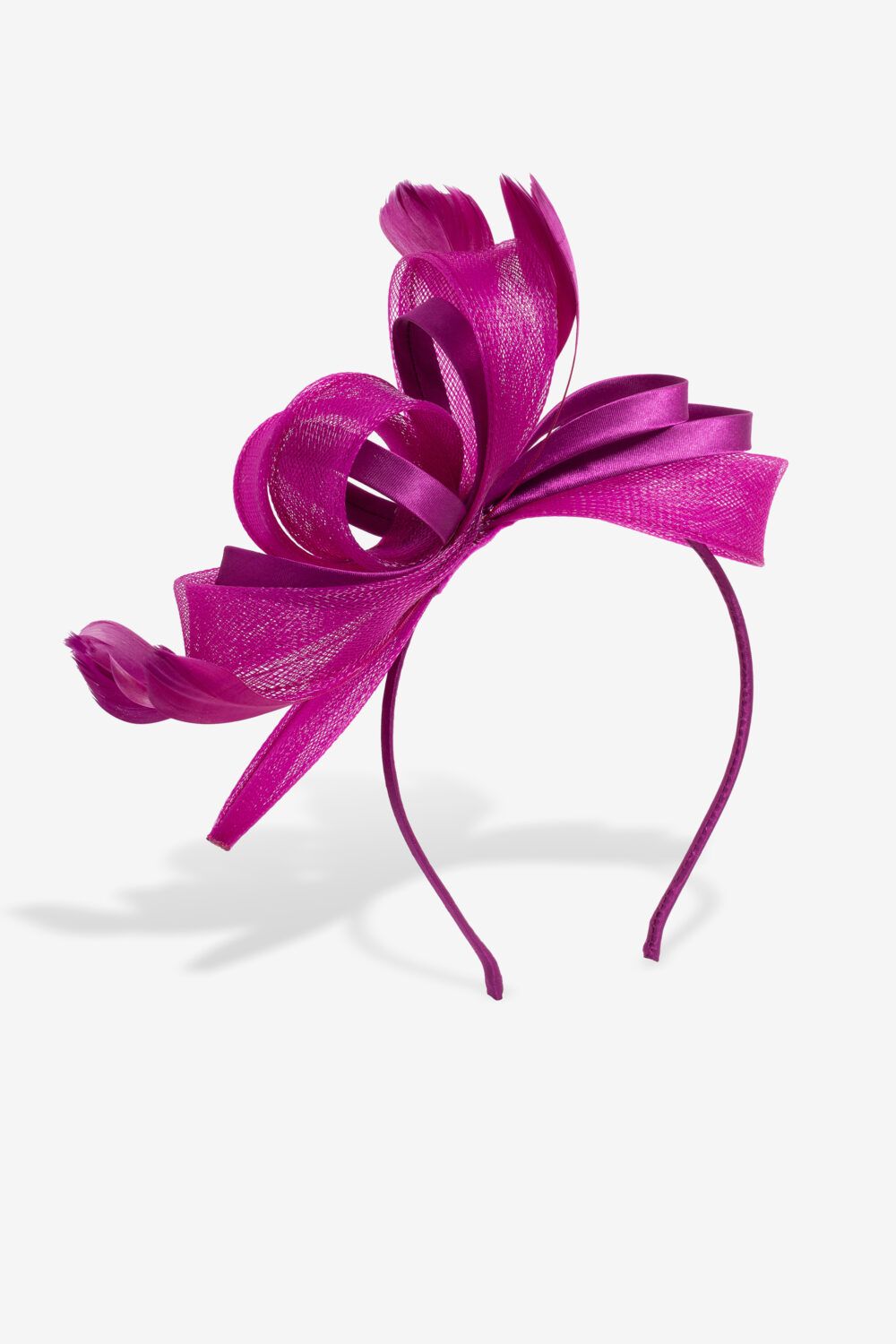 Jon Richard Medium Berry Fascinator Headband image 1