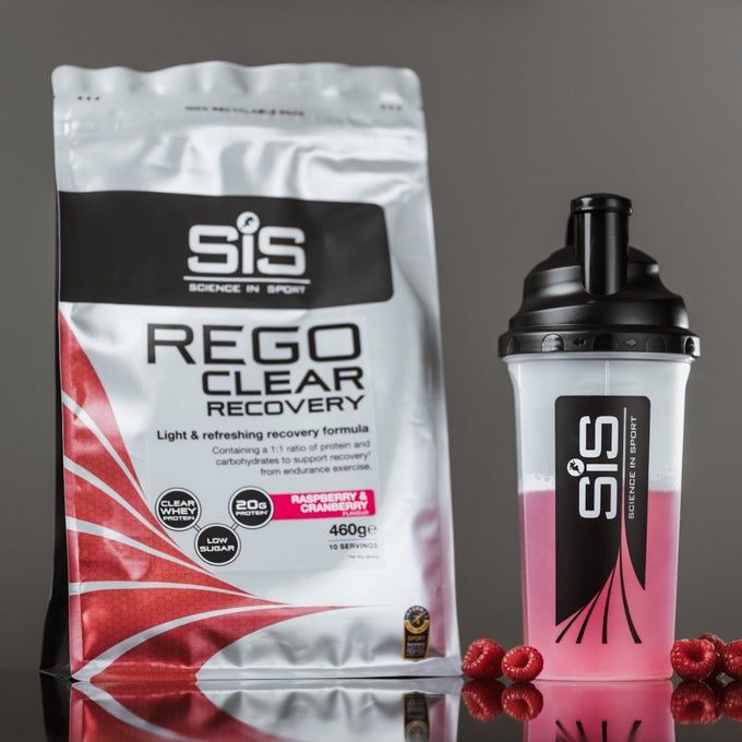 Science in Sport REGO Clear Recovery Powder - 20g Protein - Raspberry & Cranberry - 460g image 2