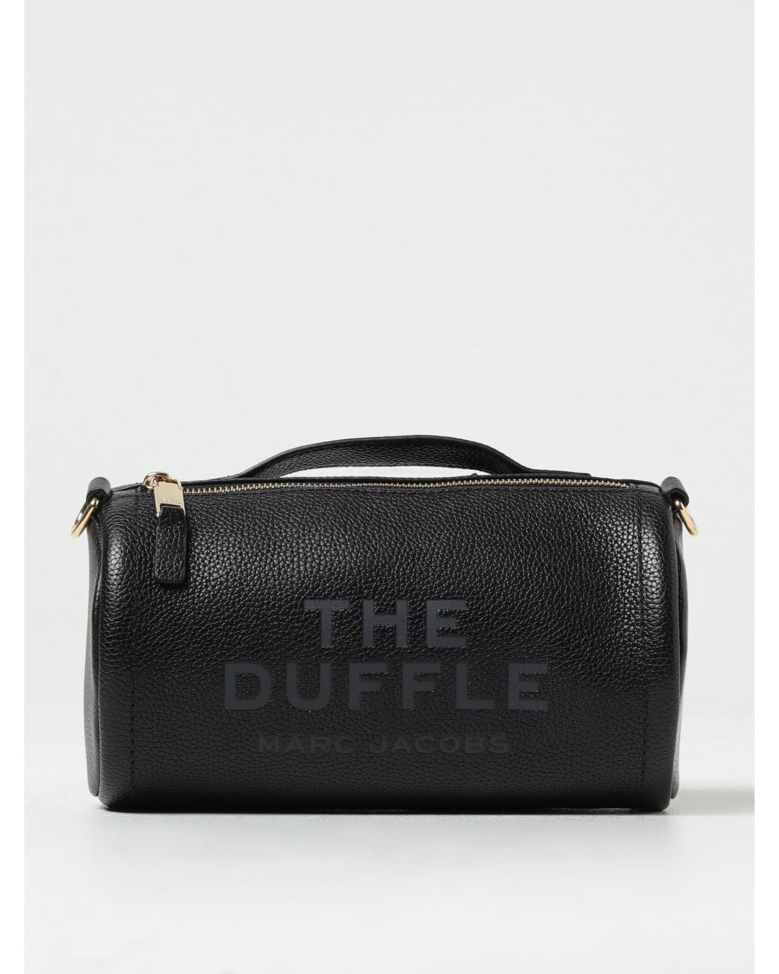Marc Jacobs The Duffle Leather Handbag Wo - Black