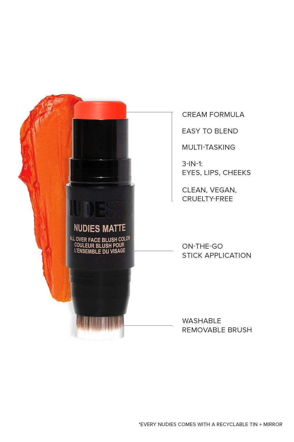 Nudestix Nudies All Over Face Matte Blush Picante image 6