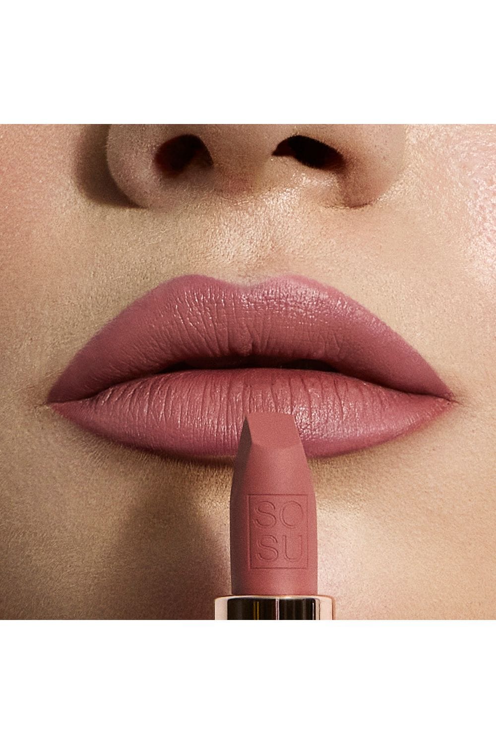 SOSU Cosmetics Matte Lipstick 3.7g Naive Nude image 2