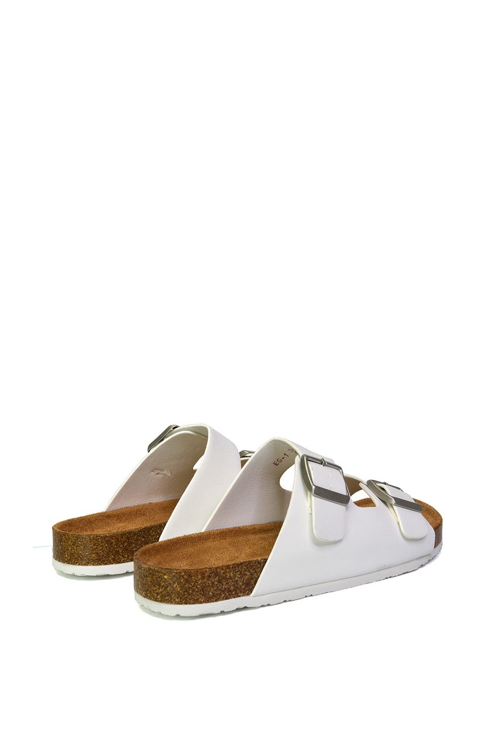 XY London 'Star' Double Strap Buckle Up Summer Slip On Flat Sandals image 5