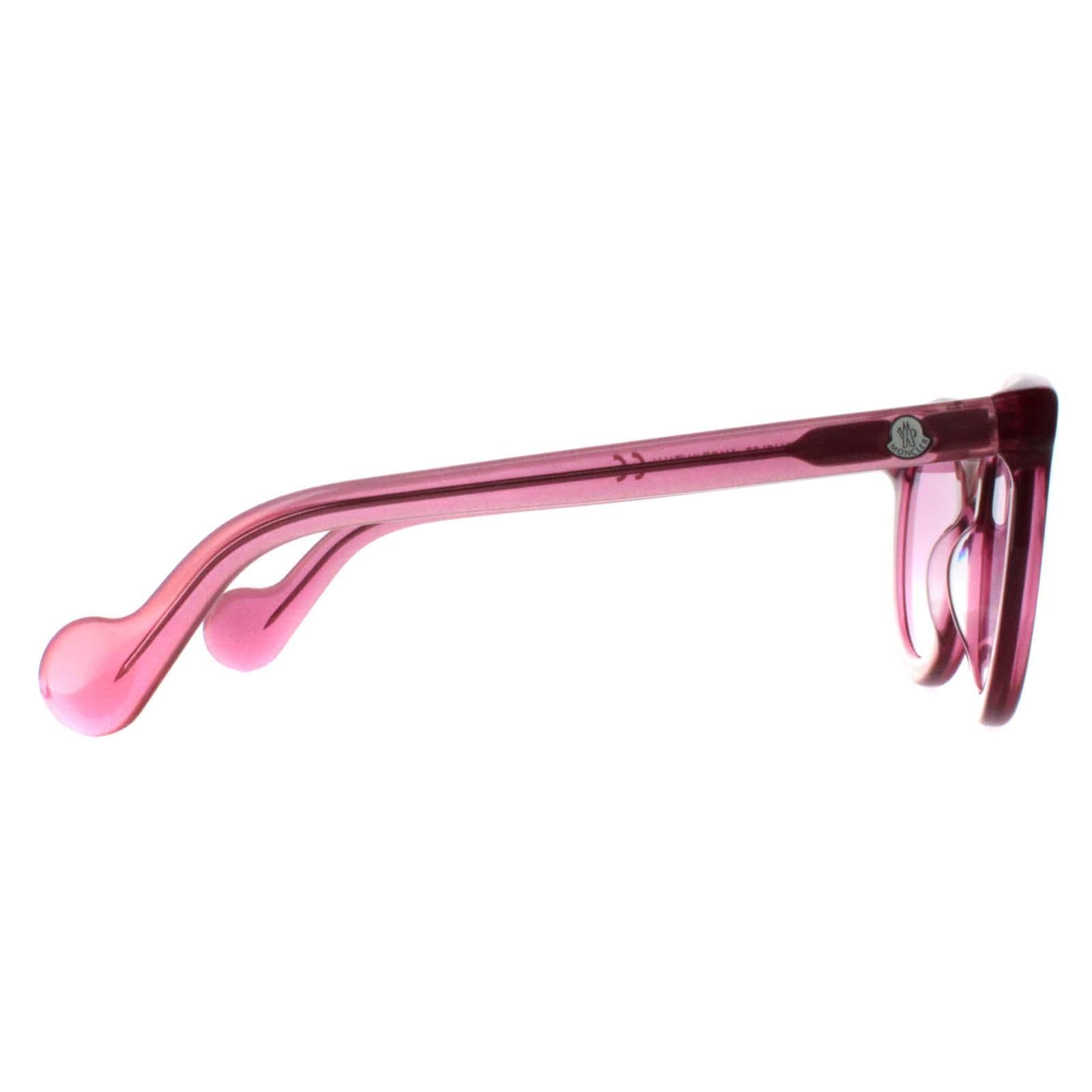 Moncler Round Shiny Transparent Fuxia Pink Gradient ML0015 image 4