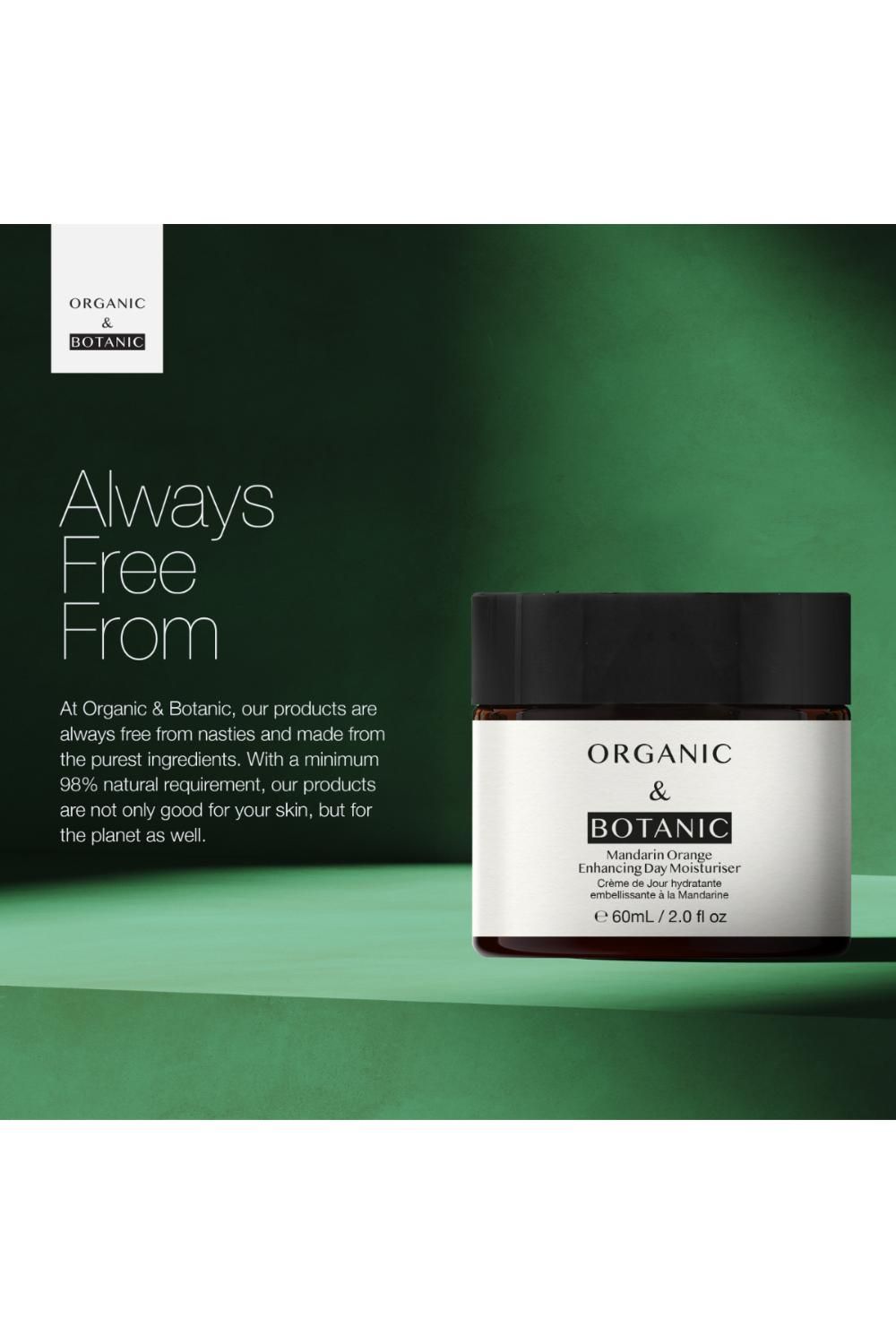 Organic & Botanic Mandarin Orange Enhancing Day Moisturiser 60ml image 2