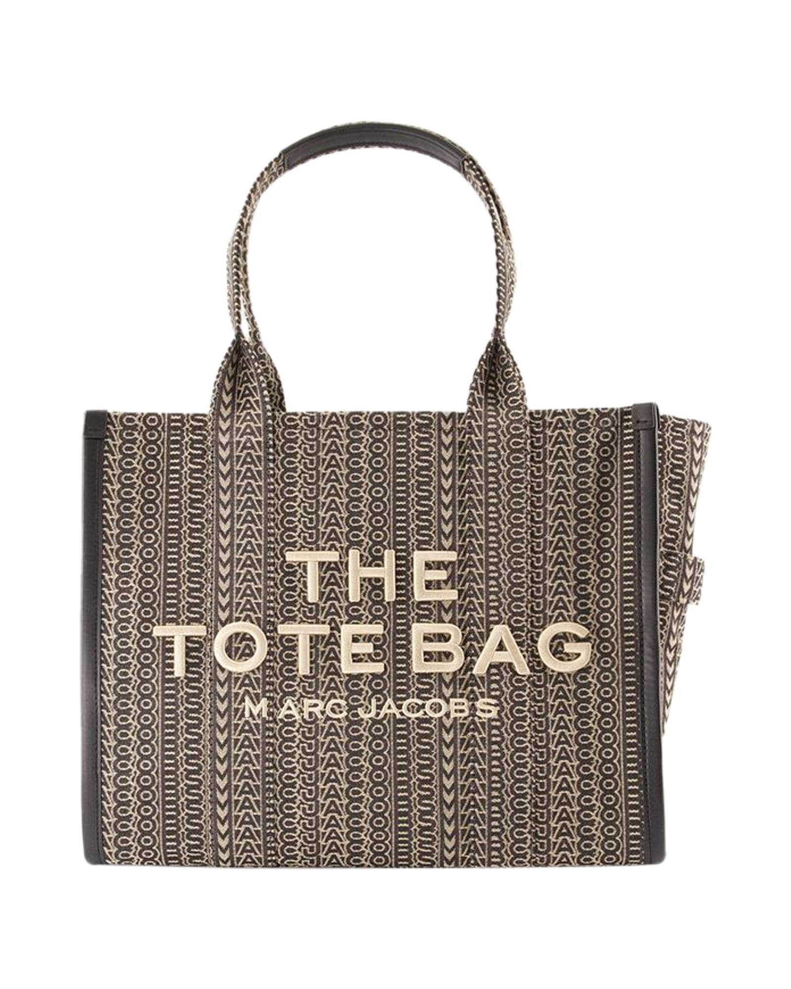 Marc Jacobs The Tote Bag Canvas Tote Wo - Brown | Beige image 1