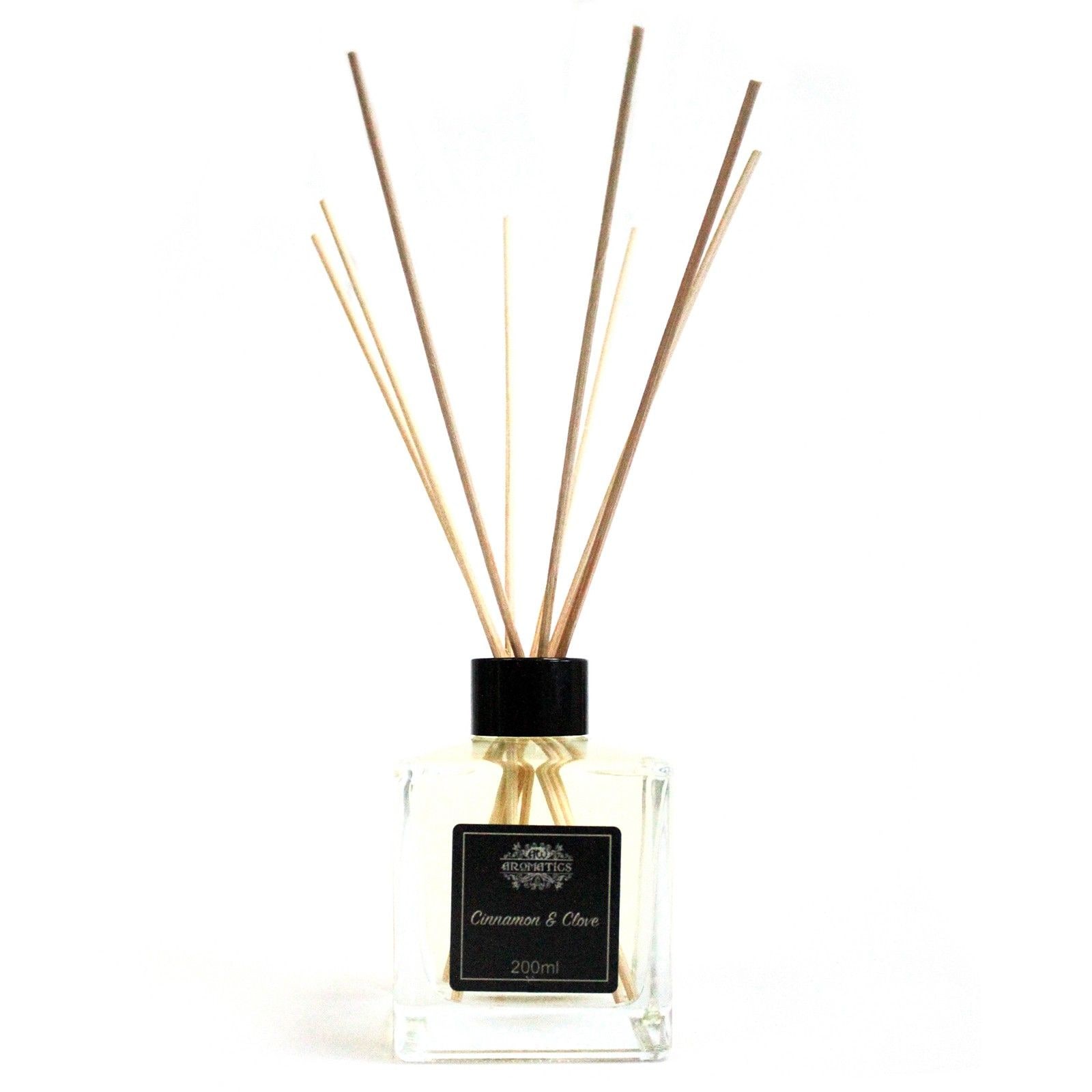 KDMD 200ml Cinnamon & Clove Essential Oil Reed Diffuser image 2