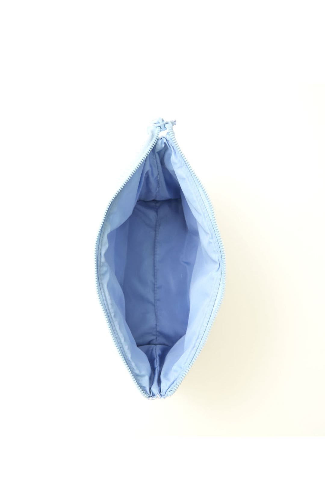 The Flat Lay Co Essential Makeup Pouch - Cozy Cotton Blue Stripes Multi image 4