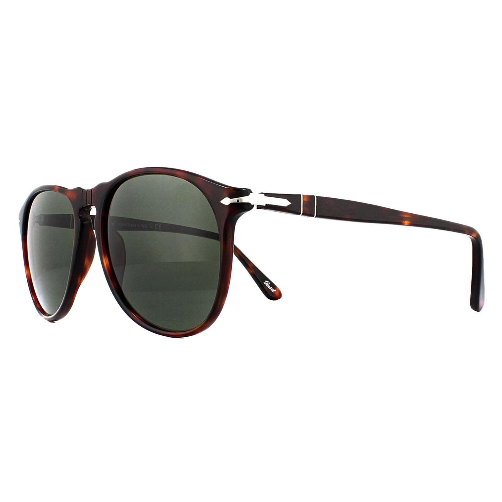 Persol Round Havana Grey Sunglasses image 2