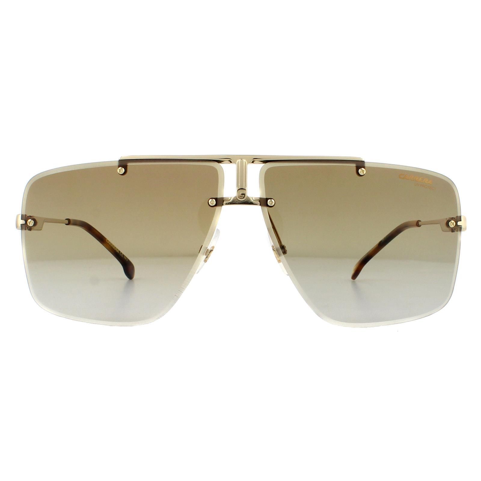 Carrera Aviator Gold Green Gradient 1016/S Sunglasses